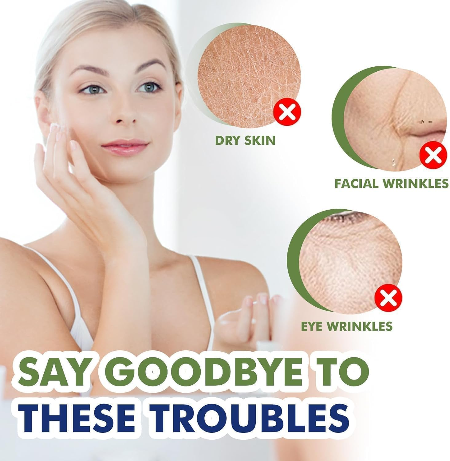 Polypeptide Collagen Elastic Essence Cream, Asapproval Micro-Molecular Collagen Anti-Wrinkle Lotion, Peptide Collagenelastic Firming Essence Cream for Women Face (2) image number 5