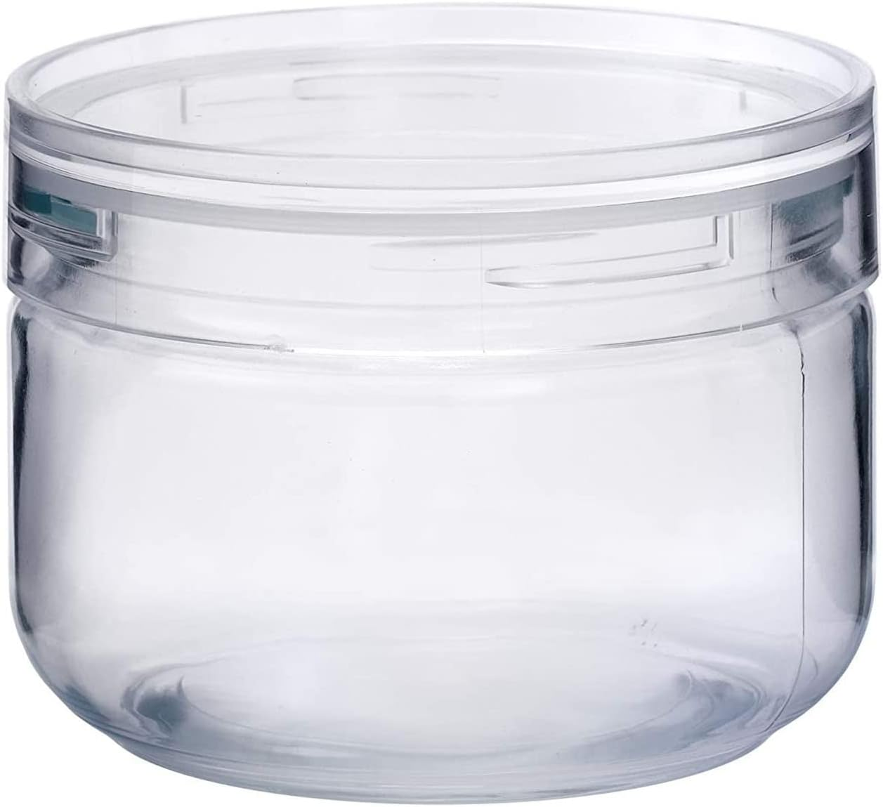 Seisho 221152 Ceramate Storage Container, Glass Canister, 20.3 Fl Oz (600 Ml), Charmy Clear, S1, Made in Japan image number 4