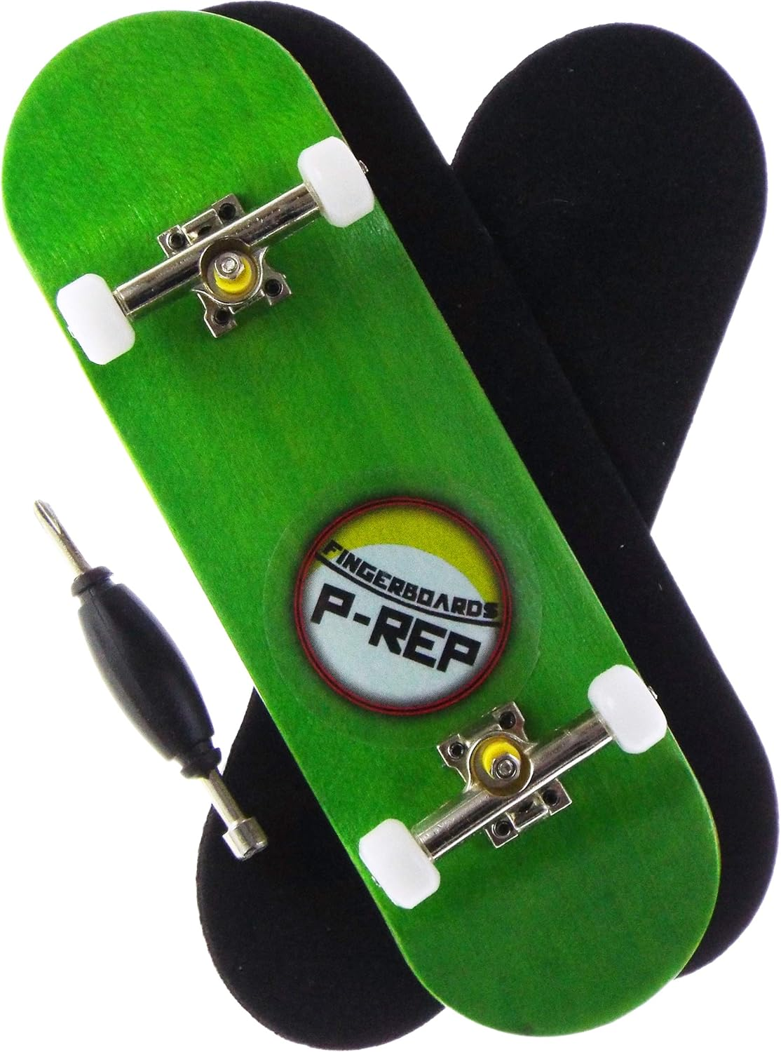 P-REP Starter Complete Wooden Fingerboard 30Mm X 100Mm (Green)