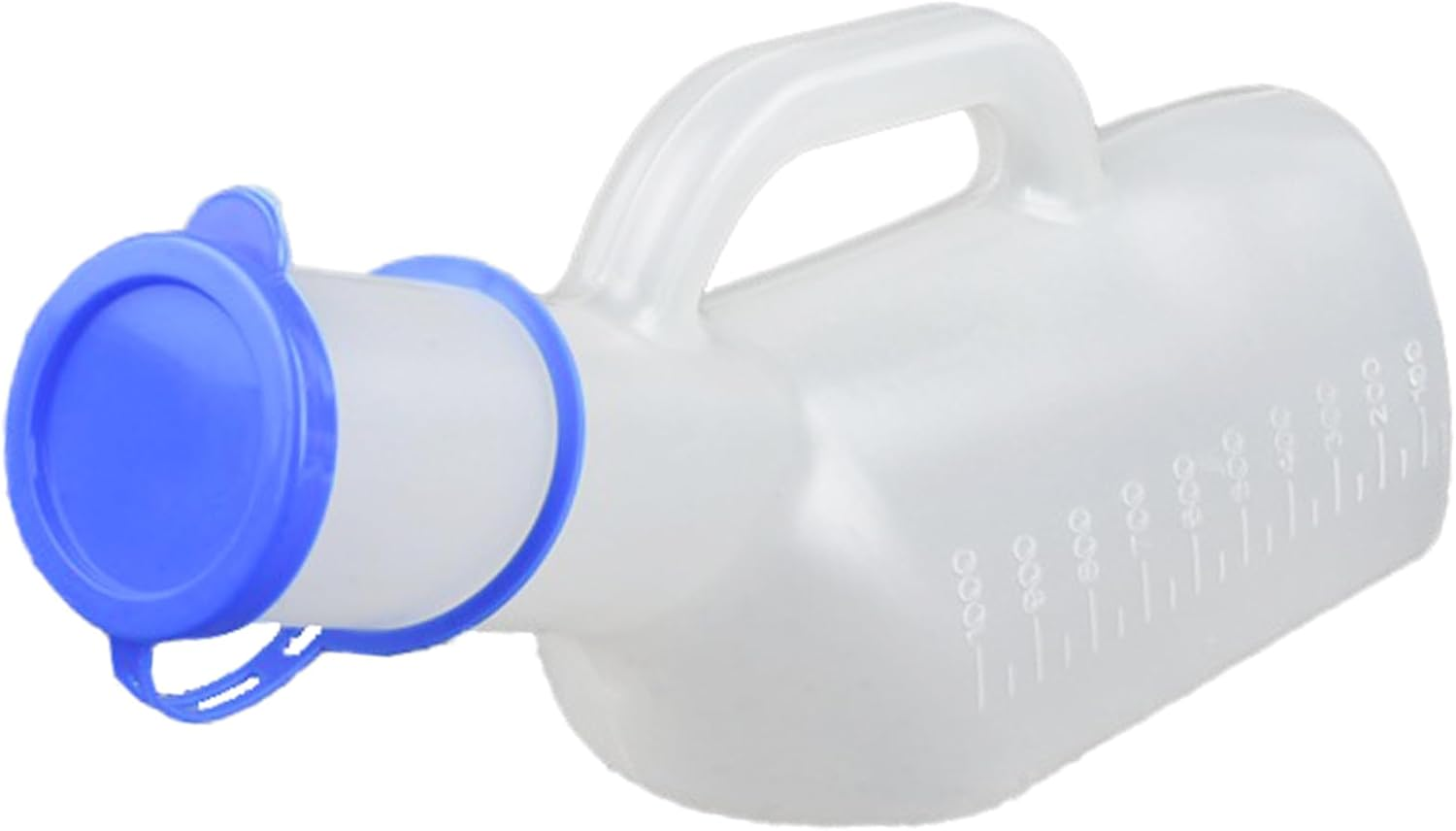 1000Ml Large Capacity Urinal for Men Portable Urine Bottle with Lid Ergonomic Handle Clear Scale Non Spill Lightweight Durable Urinary Aid for Seniors Nighttime Use Hygiene Solution image number 5
