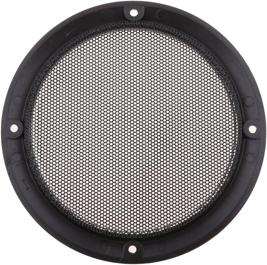5 Inches round Speaker Protective Mesh Cover Speaker Grille Replacement Part - 2Piece image number 4