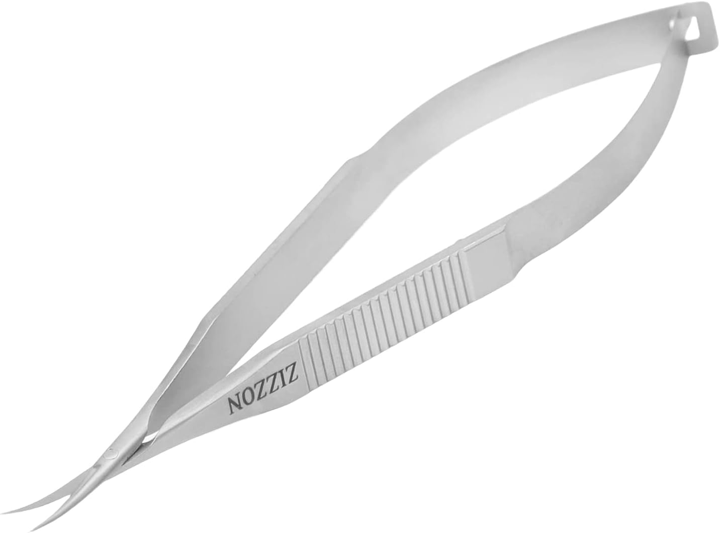 ZIZZON Cuticle Scissors Extra Fine Curved Professional Precise Pointed Tip Grooming Kit for Eyebrow, Eyelash, Trim Nail and Dry Skin image number 4