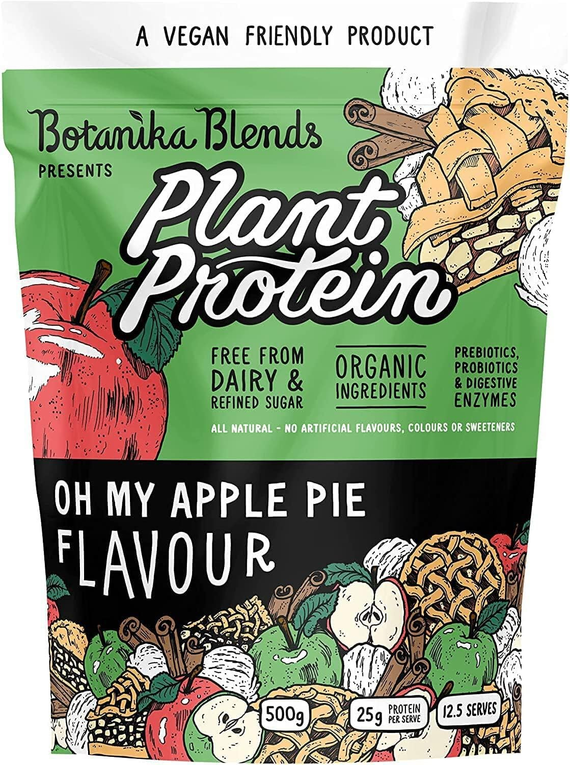 Botanika Blends Oh My Apple Pie Flavor Plant Protein 1 Kg image number 5