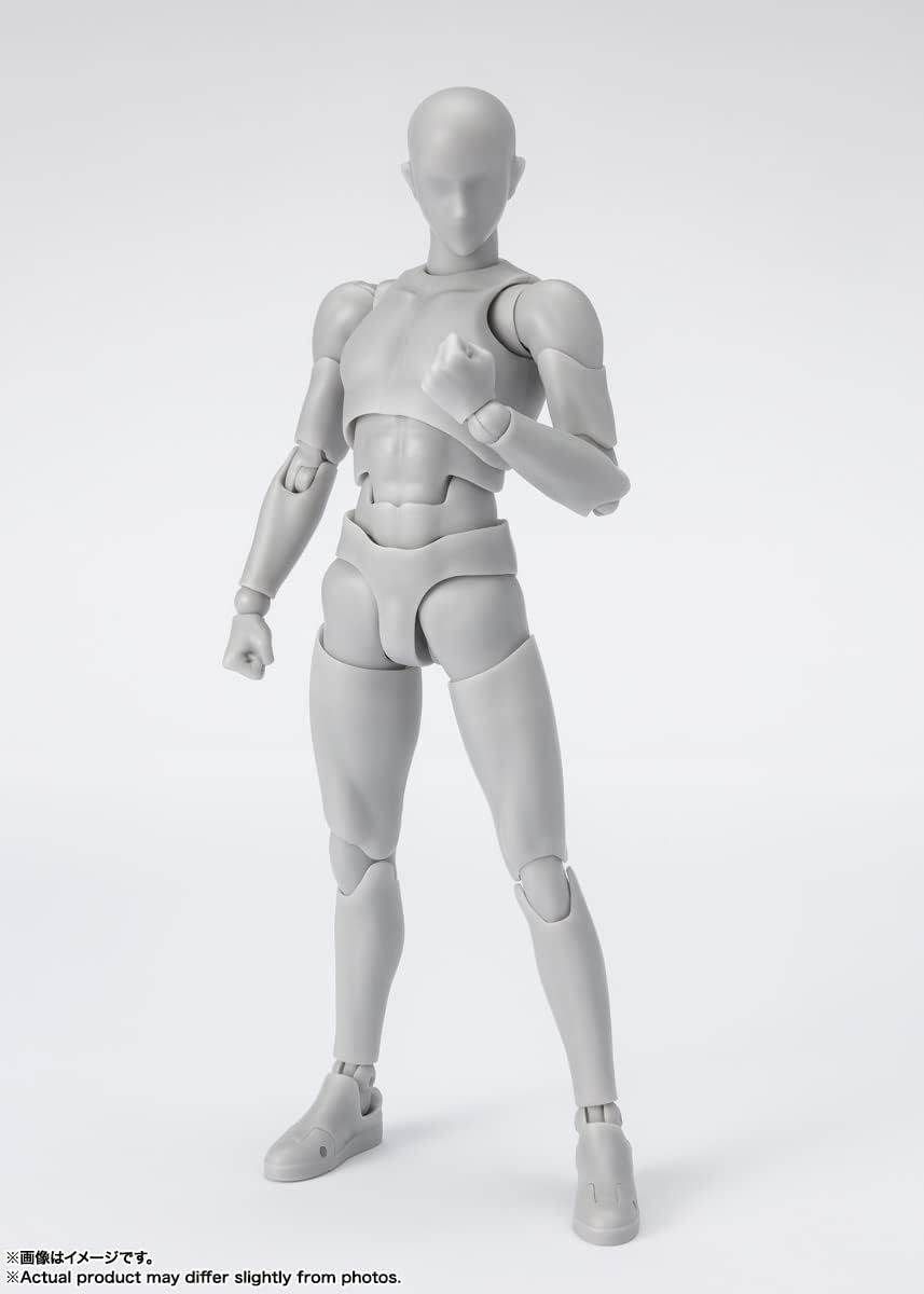 Tamashii Nations S.H.Figuarts Body-Kun -Sports- Edition Dx Set (Gray Color Ver.) image number 4