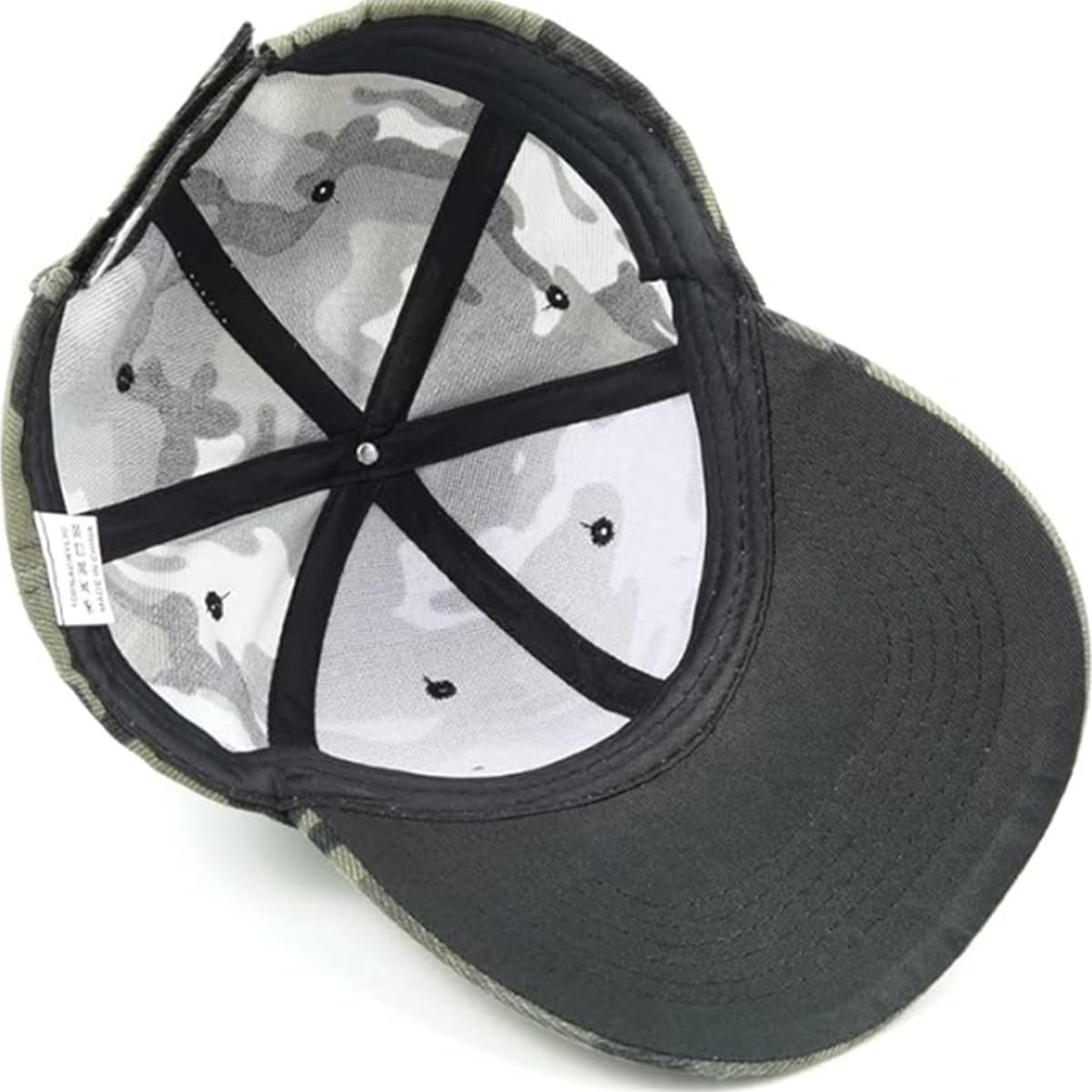 Jjiaolinin Men Women Camouflage Baseball Cap,Boys Camouflage Baseball Caps Camo Casual Camo Baseball Cap Mens Boys Army Camouflage Baseball Cap for Outdoor Camping Fishing Hip Hop Sports image number 1