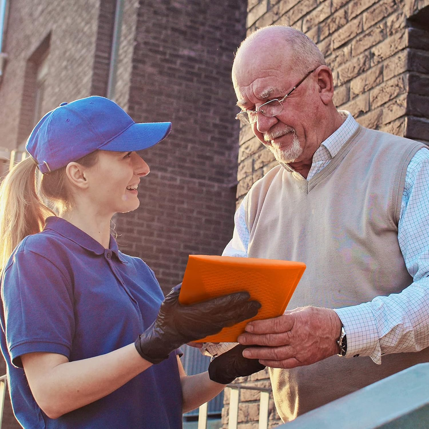 7.25X12 Inch Poly Bubble Mailers #1 Padded Envelopes Bulk, 25Pcs Self Seal Mailing Envelopes Bubble Padded Mailers(Orange, inside Size: 7.25X11") image number 4