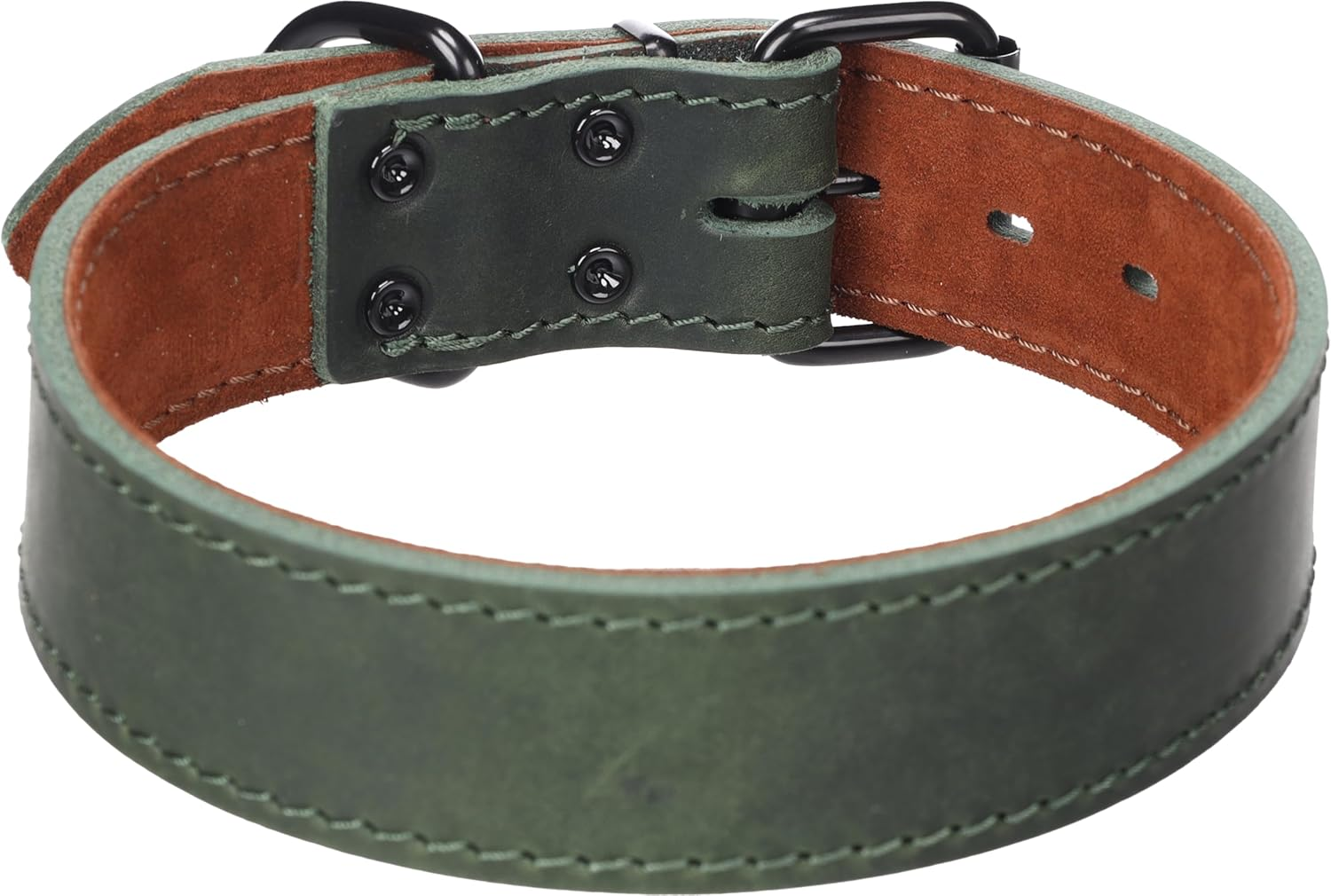 Dog Collar Montana Green L 45-55Cm 40Mm image number 1