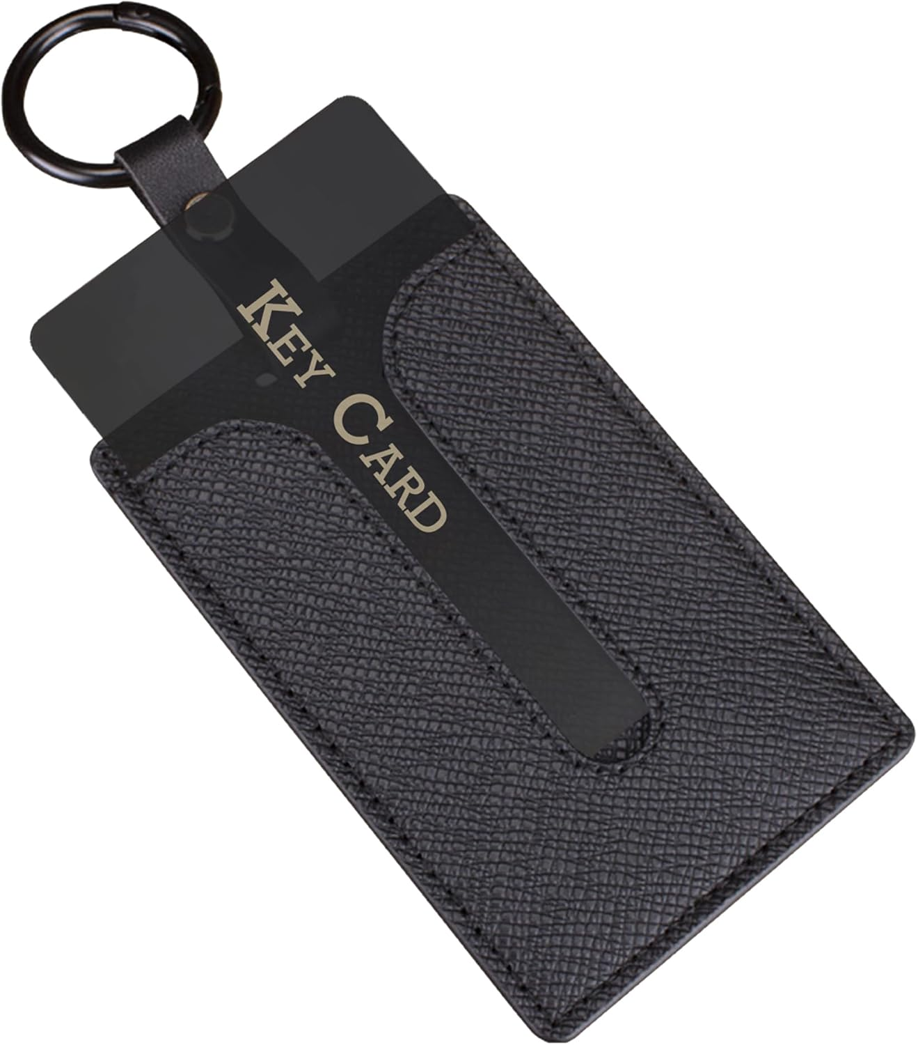 ACEDOAMARE Key Card Holder for Tesla Model 3 Y S X Genuine Leather Fiber and Artificial Leather Protector Case Keychain Car Key Fob Case Key Protection Cover Case