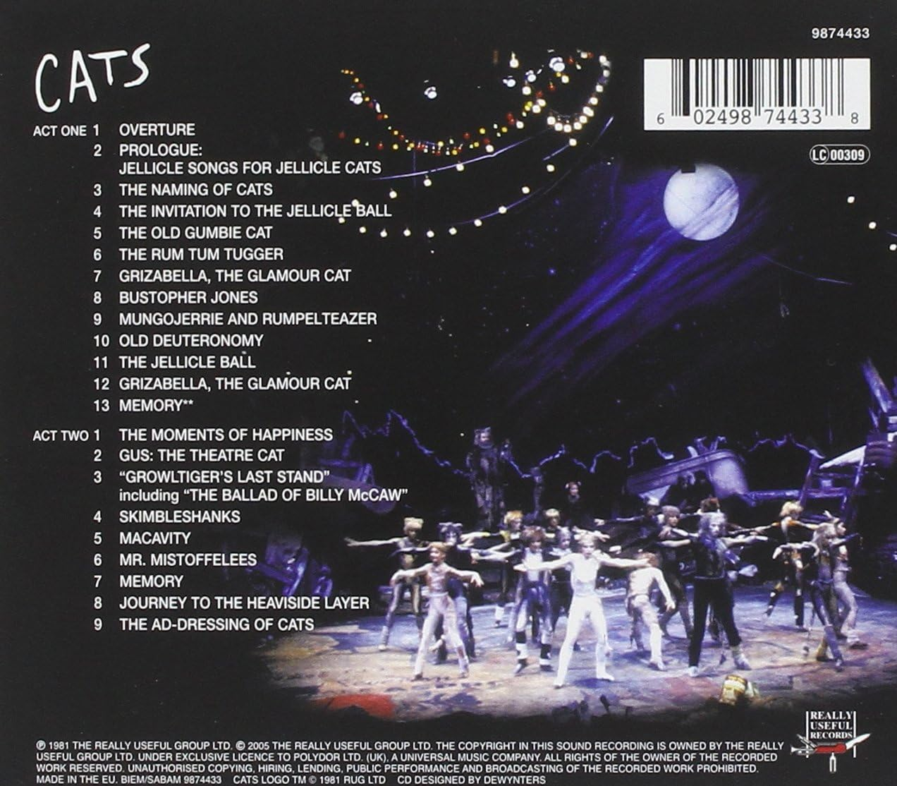 ANDREW LLOYD Webber'S Cats