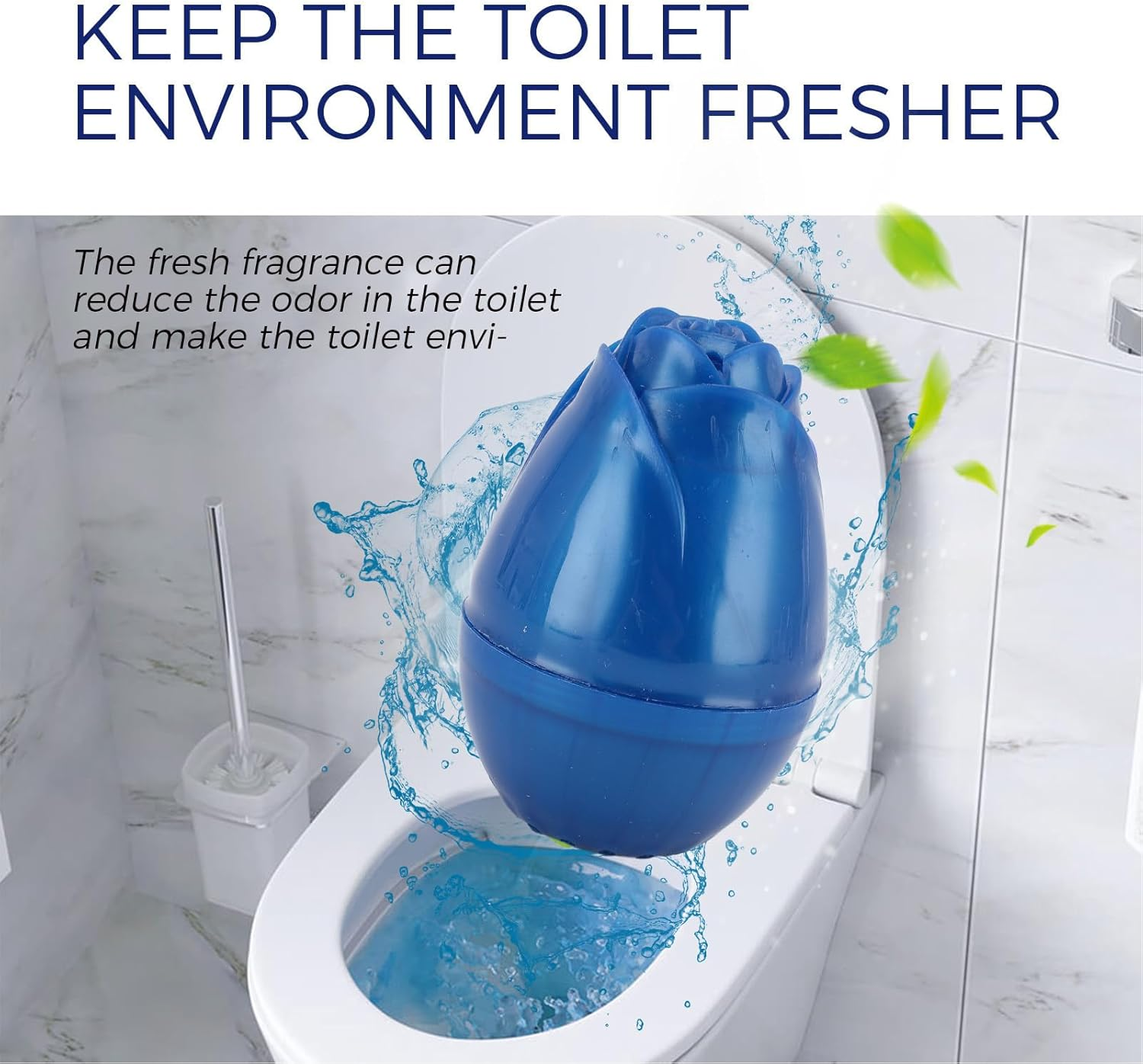 Bewinner 2Pcs Toilet Bowl Cleaners, Toilet Tank Cleaner for All Toilets, Long Lasting Effective Automatic Cleaning Odor Dirt Removal image number 2