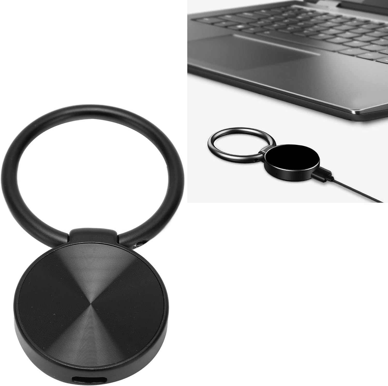 4GB Voice Activated Recorder Keychain with AI Smart HD Lossless Noise Reduction, Pocket Recorder, MP3 Recorder for Lecture, Interview - Digital Mini Voice Recorder with Earphone image number 3