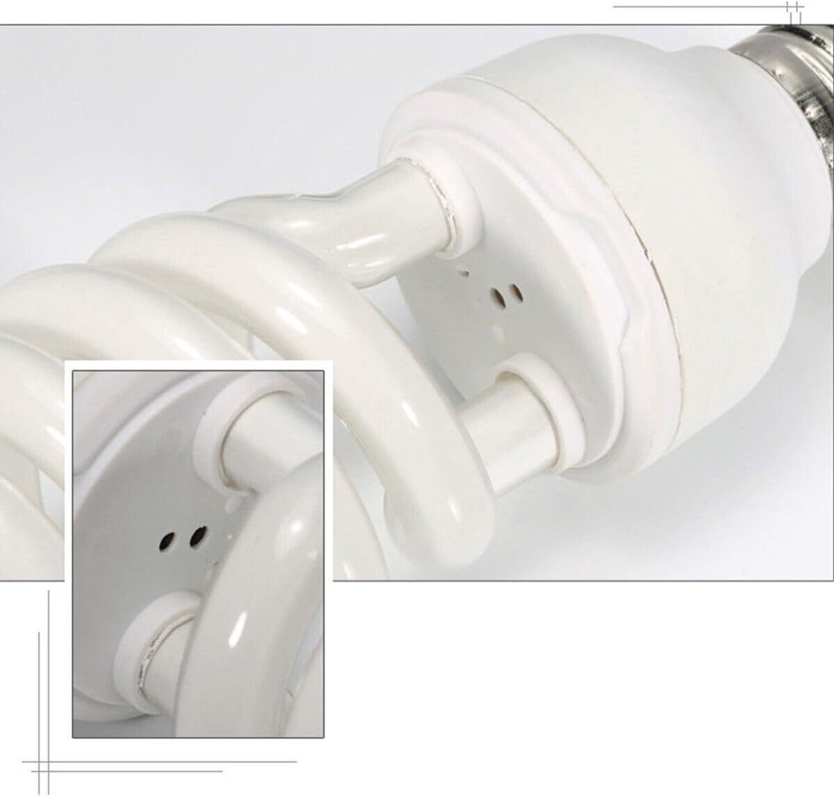 10.0 26W UVA UVB Reptile Light Desert Terrarium Compact Fluorescent Lamp, UVB Reptile Light Bulb for Snake, Spider, Bearded Dragon image number 3