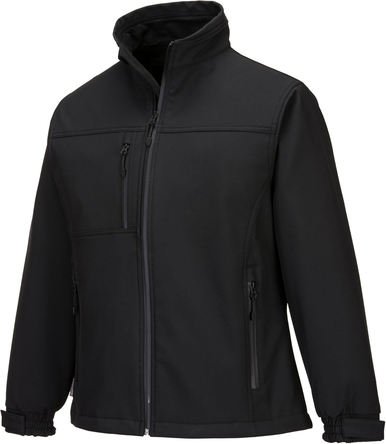 Portwest Women'S Charlotte Softshell Jacket, Black, X-Small image number 4
