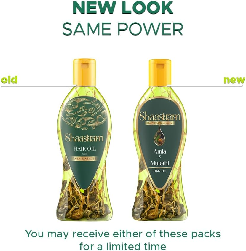 Shaastram Amla & Mulethi Hair Oil 200Ml | Hair Growth & anti Hairfall Oil | for Dense, Strong & Smooth Hair | Deep Nourishment | anti Frizz & Hair Strengthening | for Women & Men image number 4