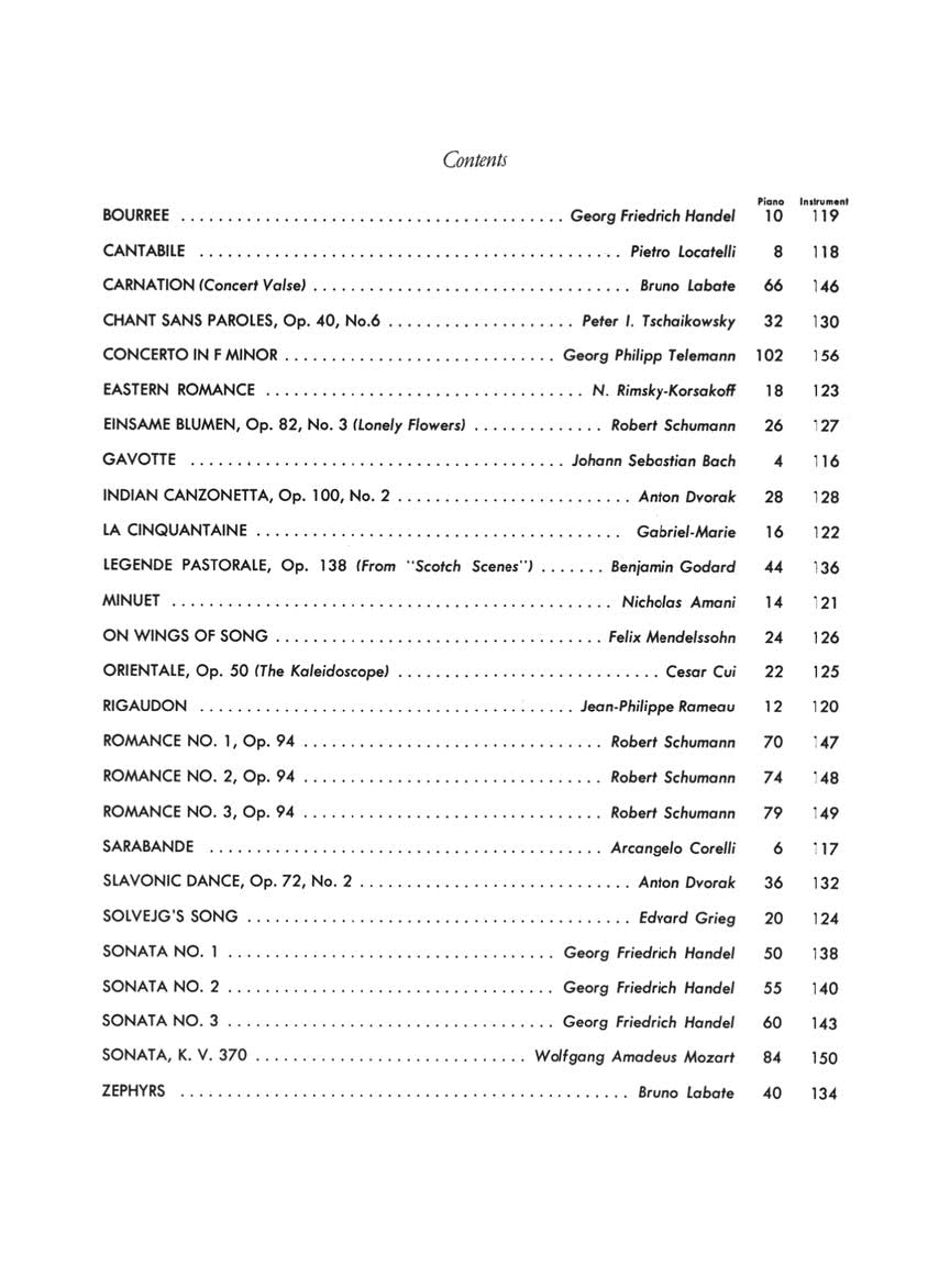 Oboe Solos: Everybody'S Favorite Series, Volume 99 image number 1