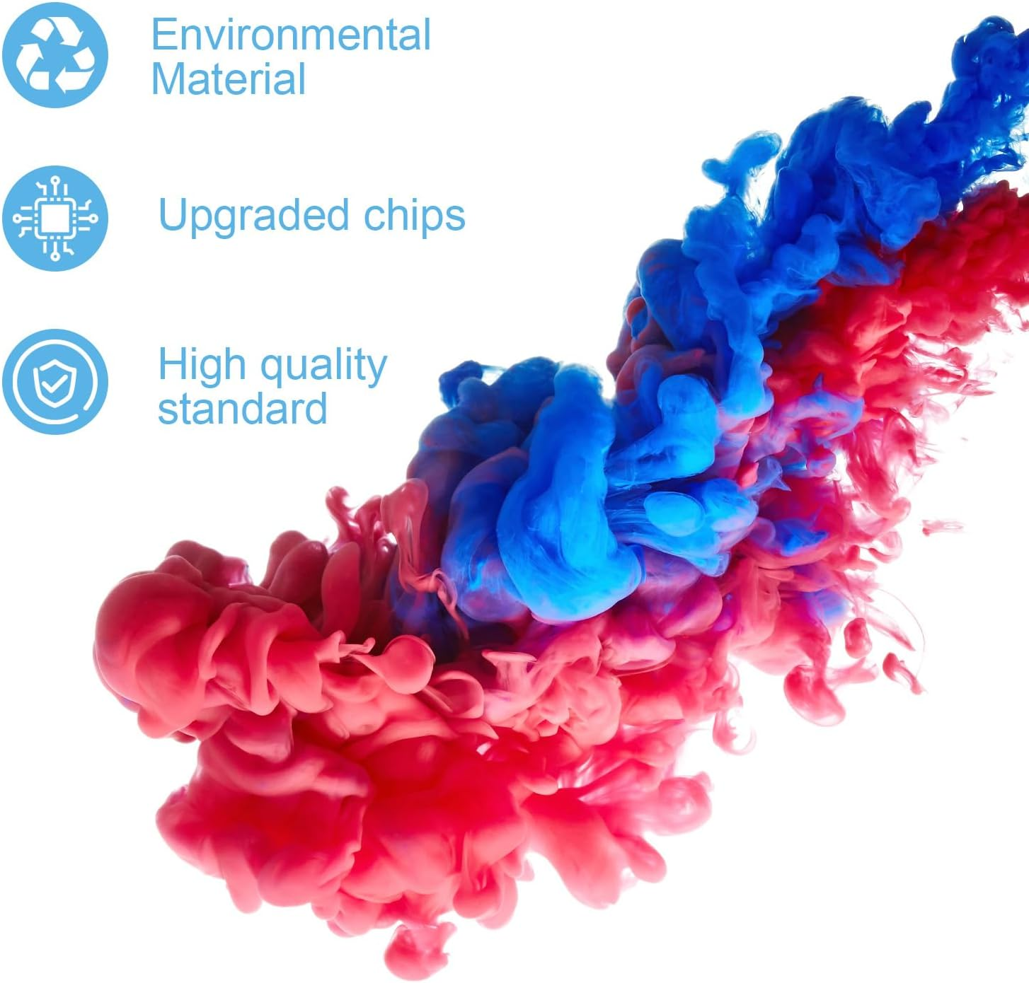 67XL Black High-Yield Ink Cartridges Replacement for HP Ink 67 67 XL for Deskjet 2700 2755E 2700E 4155E 4155 4100 Envy 6000 6055E 6400 6455E Printer (1 Black) image number 6