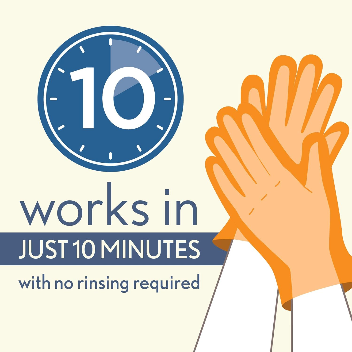 Aveeno Repairing Cica Hand Mask with Prebiotic Oat and Shea Butter, 6 Count image number 1