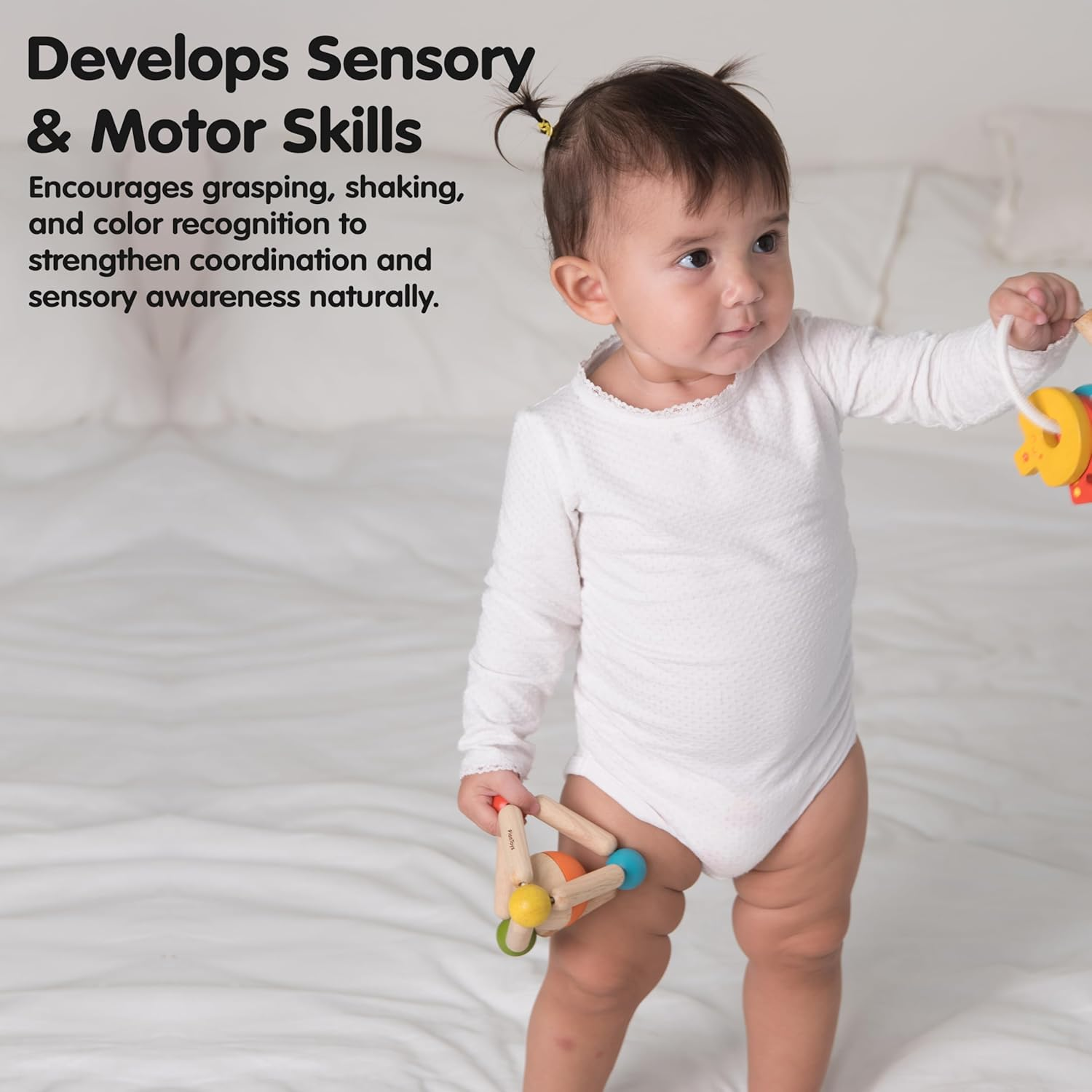 Plantoys - Baby Key Rattle image number 2