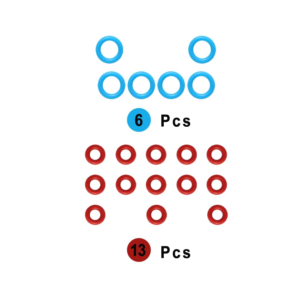 Silicone O-Ring Seal Compatible with Breville Espresso Machines BES900/920/980/990, 19 Pack of 2 Size image number 3