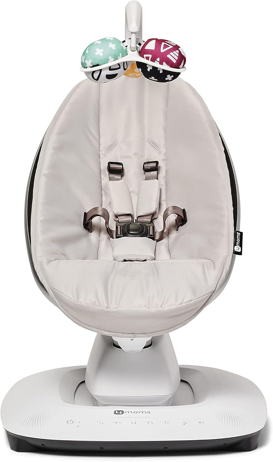 4Moms Mamaroo Multi-Motion Baby Swing, Grey Classic, 6.8 Kilograms (4-M5-GRY) image number 6