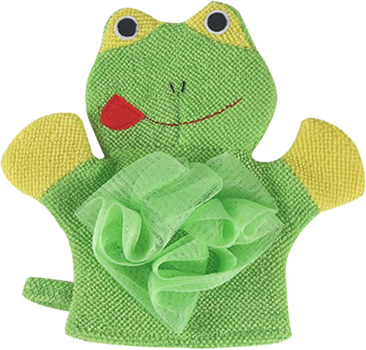 Bath Mitts Washcloths | Hand Puppet Washcloth for Animal Puppet Shape,Soft Easy to Lather Compound Cotton Shower Mitt for Newborn, Kid, Toddler Shower Bath Anzaga image number 6
