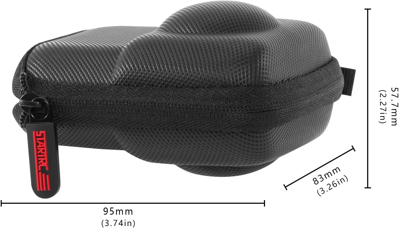 Osmo 360 Carry Case Carrying Travel Bag for DJI Osmo 360 Portable Small Storage Bag Protective Cover Hard Shell Travel Protector with Wrist Strap Carabiner for DJI Osmo 360 Accessories image number 4