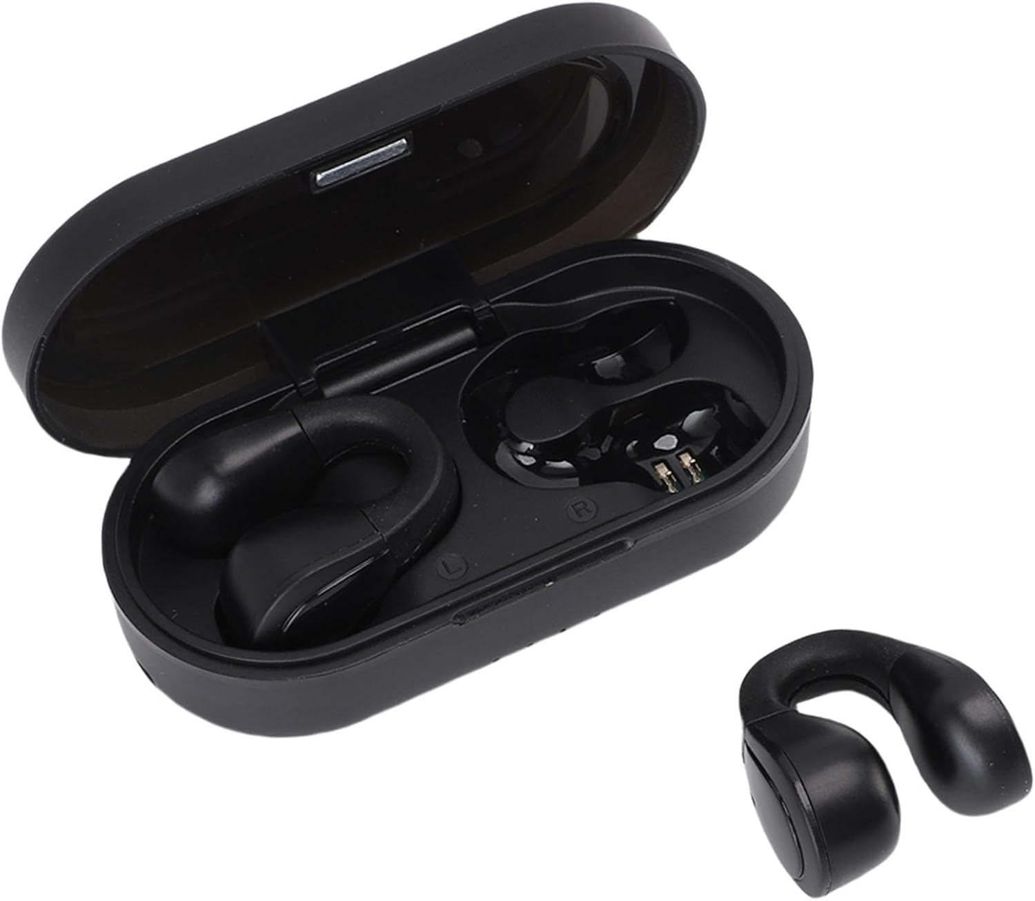 Wireless Smart Noise Reduction Headphones AI Translation Earbuds Real Time 164 Language Translator for Travel Learning image number 2