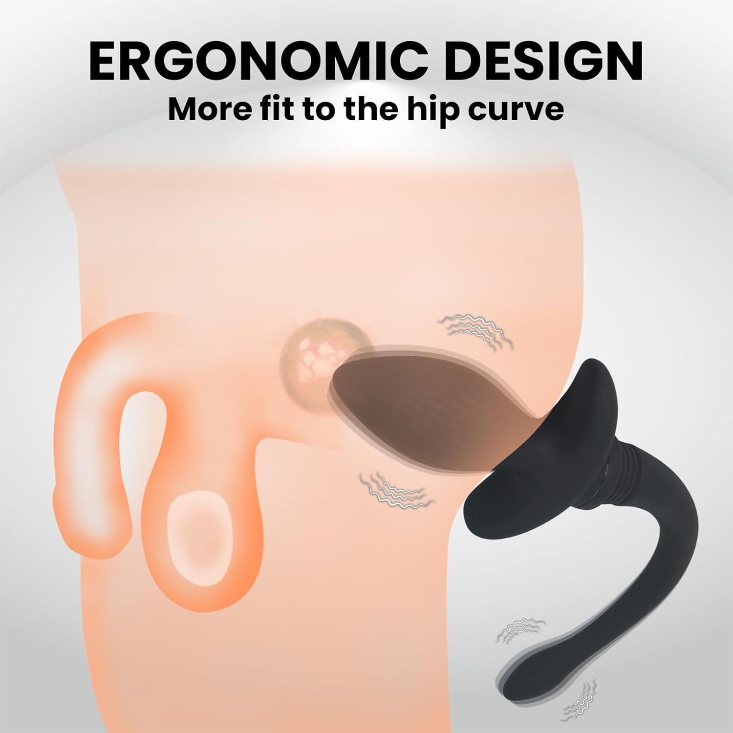 Ohlinna Remote Control Plug 7 Speed Wagging and Vibrating Dog Tail Vibrator Shake Vibration Butt Plug for Women Men image number 4