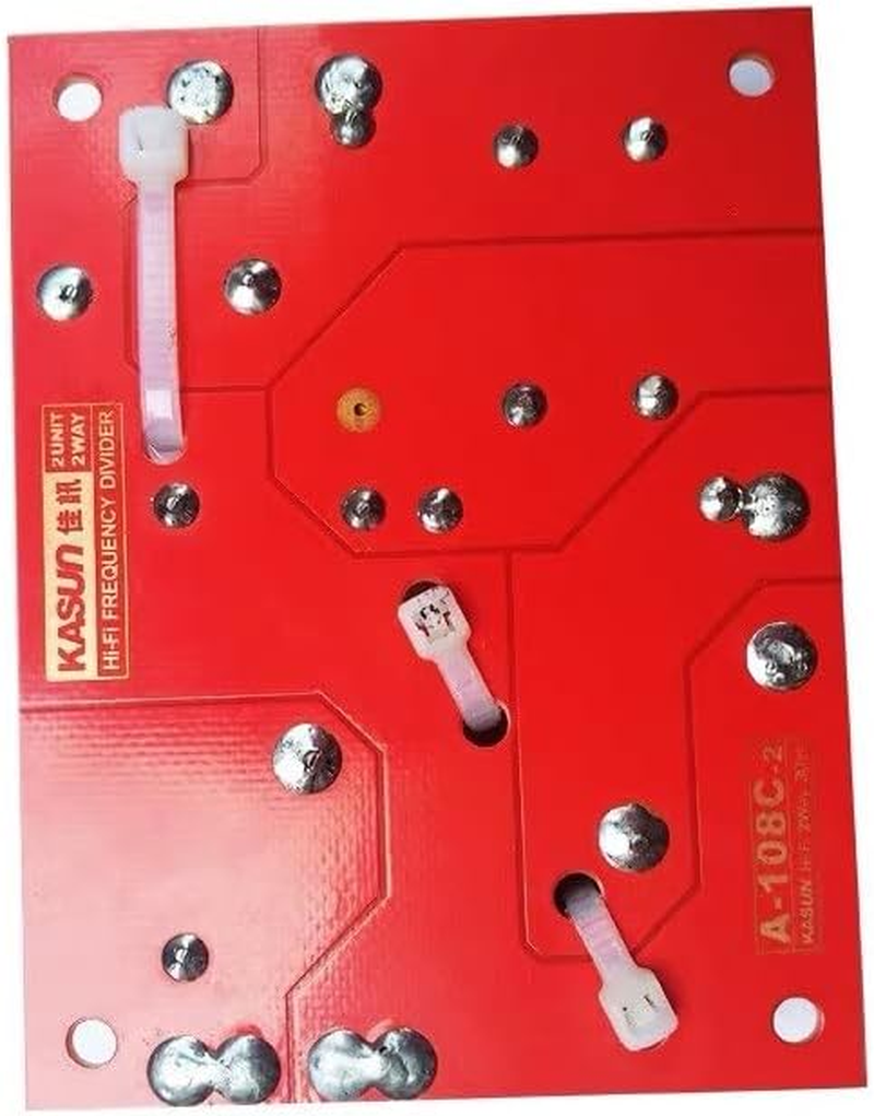 HOOCI 2PCS 2 Way (Treable+Bass+Bass) 130W Speaker Frequency Divider Home Theater Hifi Stereo Filter Circuit Audio Crossover Filters image number 3