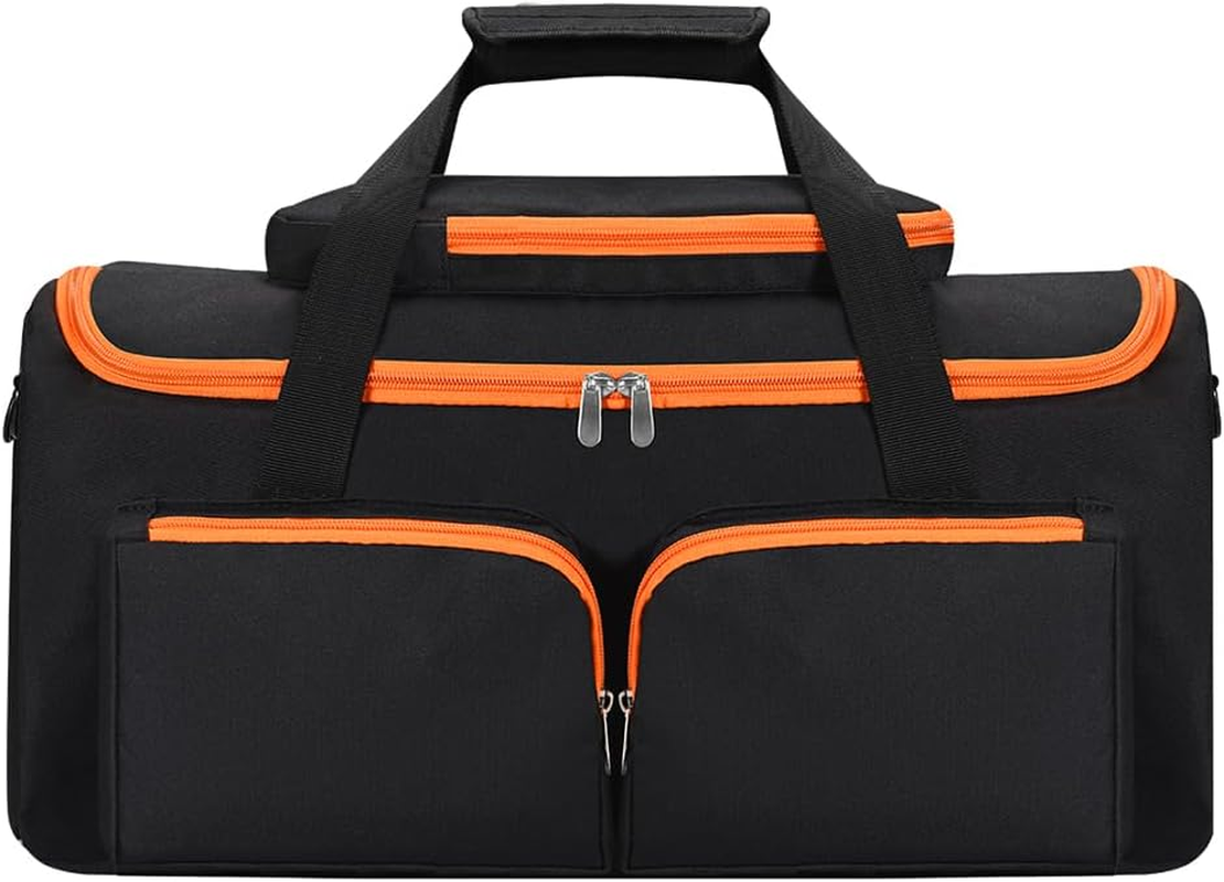 Universal Audio Storage Bag with Microphone Pockets Outdoor Travel Case Shockproof Portable Protective Case, for J-BL Partybox On-The-Go Essential image number 6