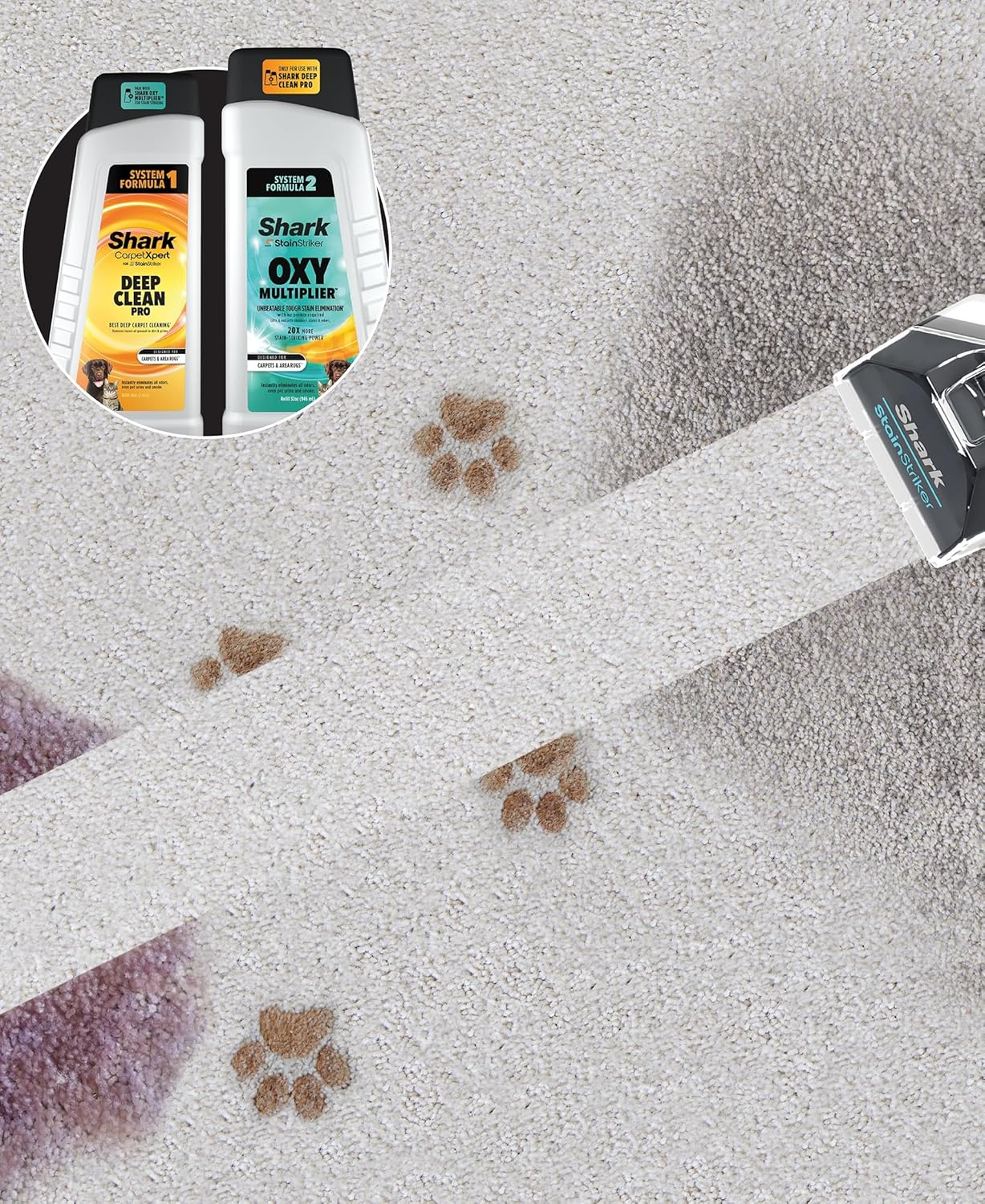 Shark Carpetxpert Deep Clean Pro Carpet Cleaning Formula 1.4 Liter image number 4