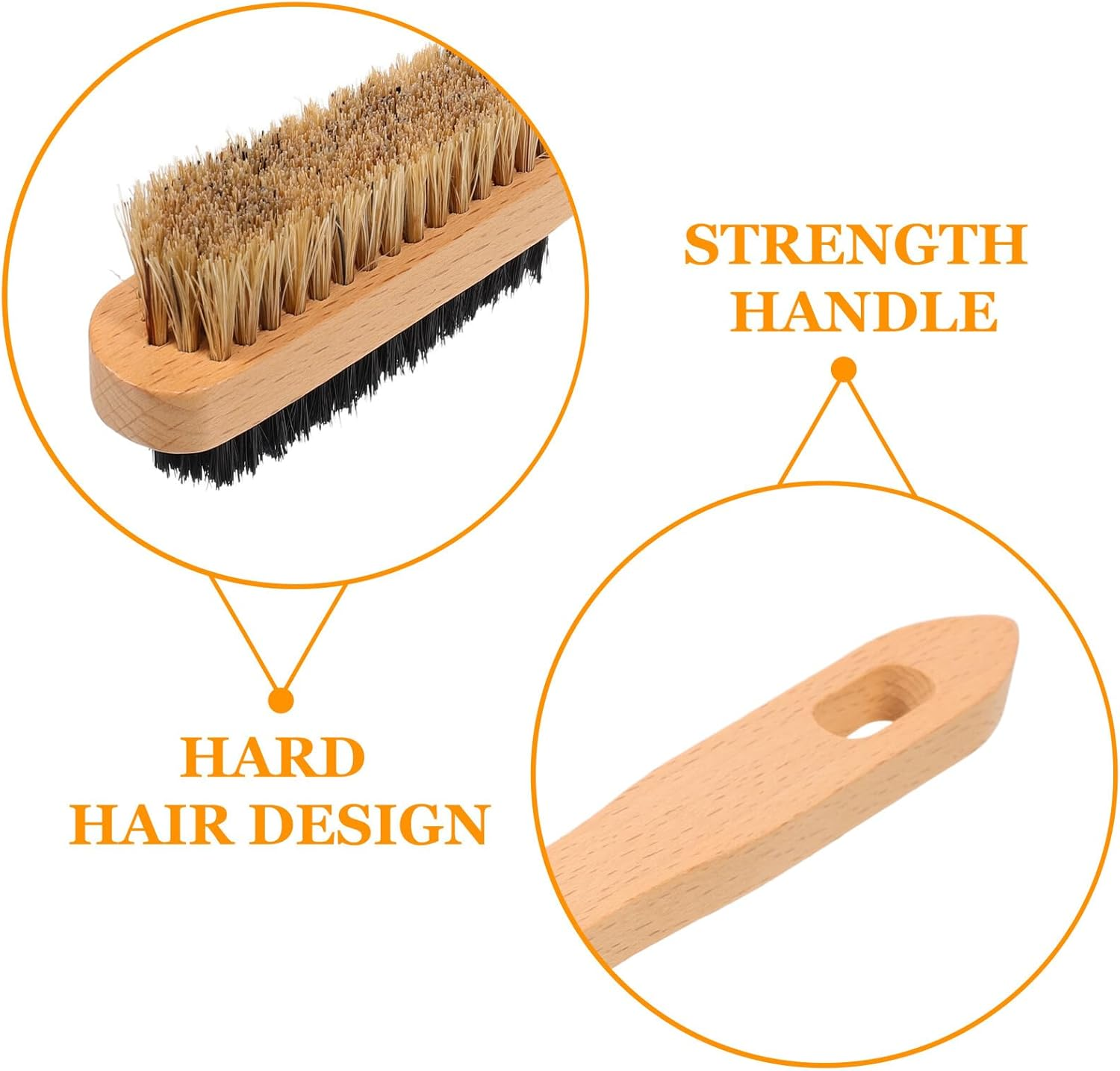 WHAMVOX Bouldering Chalk Cleaner Brush Ultralight Portable Climbing Equipment with Ergonomic Handle for Indoor Outdoor Rock Cleaning Wire Scrub Tool for Boulder Maintenance