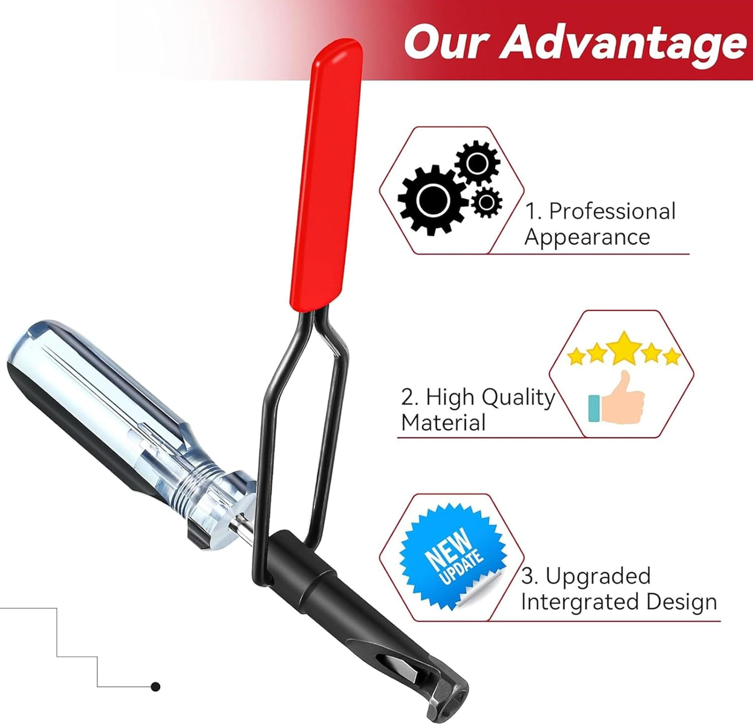 LICAEVEY Jam Nut Valve Adjustment Tool, Stainless Steel, 10Mm, Japanese Vehicle Engines image number 1