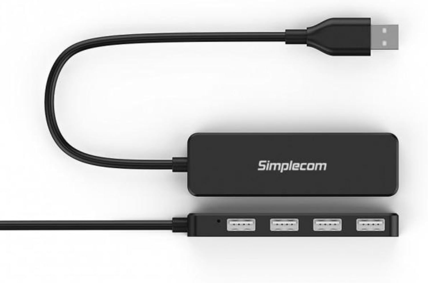 Simplecom CH241 Hi-Speed 4 Port Ultra Compact USB 2.0 Hub image number 2
