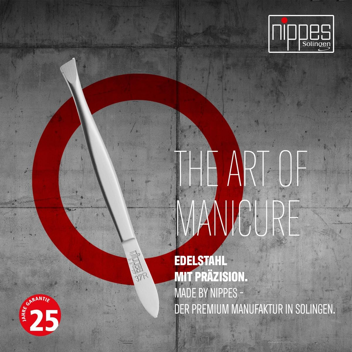 Nippes Solingen Tweezers 1 Piece Stainless Steel 9 Cm