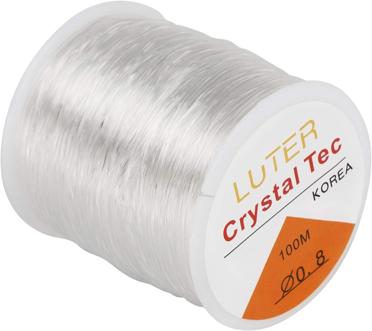 Luter 0.8Mm Clear Bead Cord Crystal Elastic Stretchy Bracelet String for Jewelry Making Necklace Bracelet Beading Thread(328Ft) image number 6