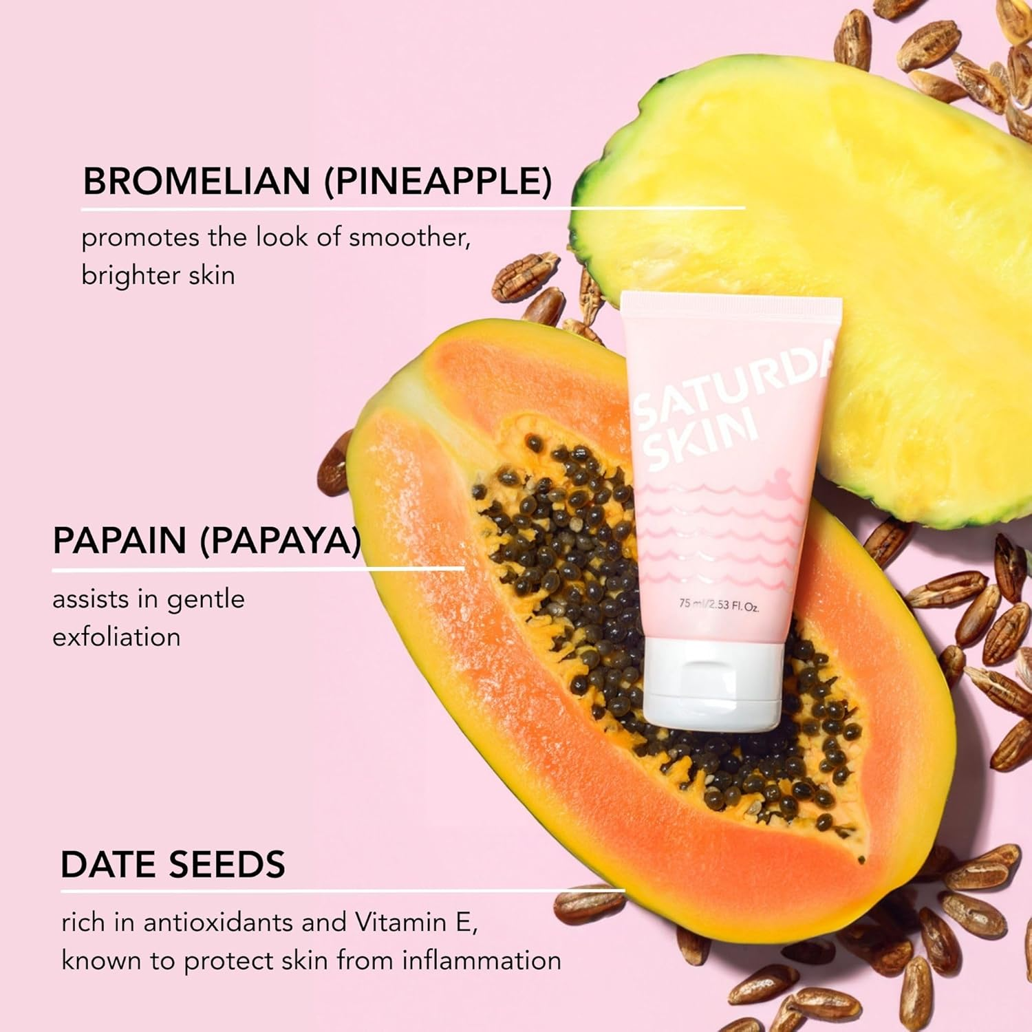 SATURDAY SKIN Rub-A-Dub Refining Peel Gel