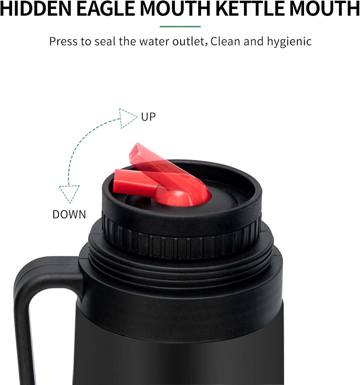 Cuopru Premium Stainless Steel Yerba Mate Kit, Gourd, 33.8Oz Insulated Bottle, Container, Bombilla, Cleaning Brush, Tea Filter Set, Matte Black