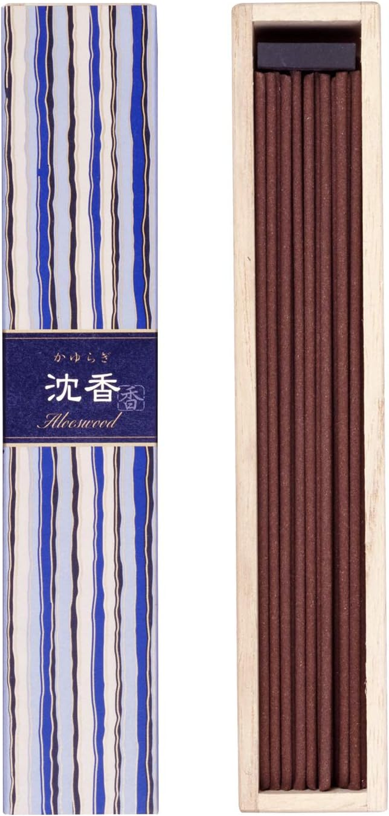 Nippon Kodo Kayuragi Agarwood Sticks, Pack of 40, Height 6.3 X Width 1.2 X Depth 1.0 Inches (160 X 30 X 25 Mm) image number 2