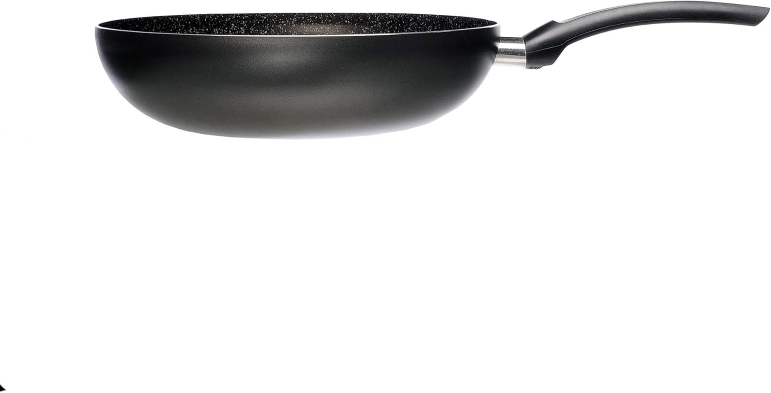 ALLUFLON Tradition Italy Wok, Aluminium, Black, 28 Cm image number 2