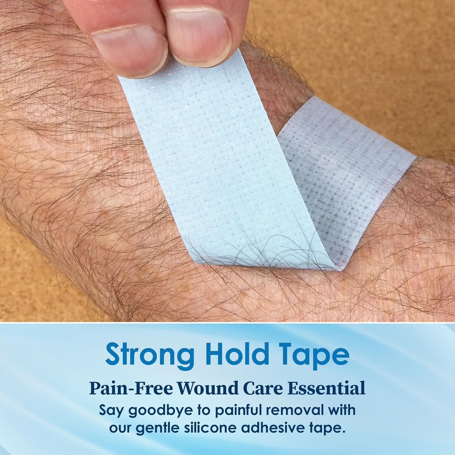 Medca Sensitive Skin Low Trauma Tape Roll, 1 Inch X 4 Yards, Pack of 2 Rolls image number 6