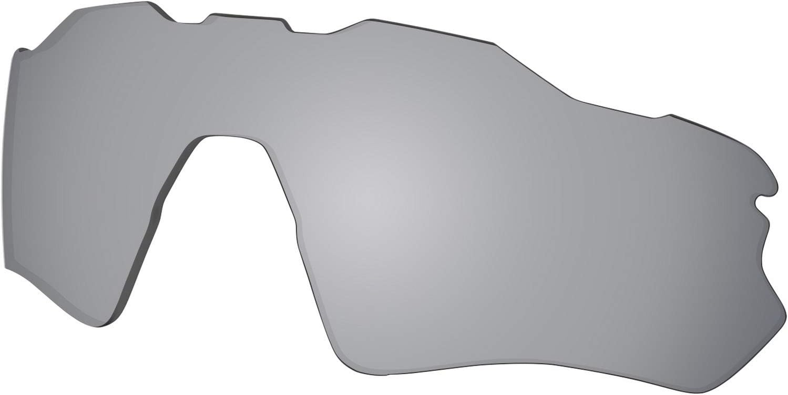 Predrox Radar EV Path Lenses & Rubber Kits Replacement for Oakley Sunglass OO9208 Polarized - Blue Mirror image number 2