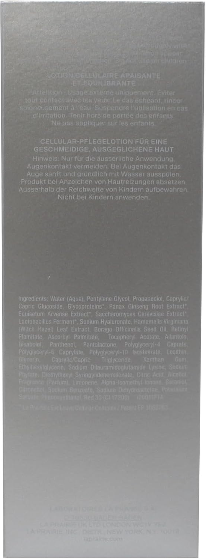 La Prairie Cellular Softening & Balancing Lotion 250Ml/8.4Oz image number 4