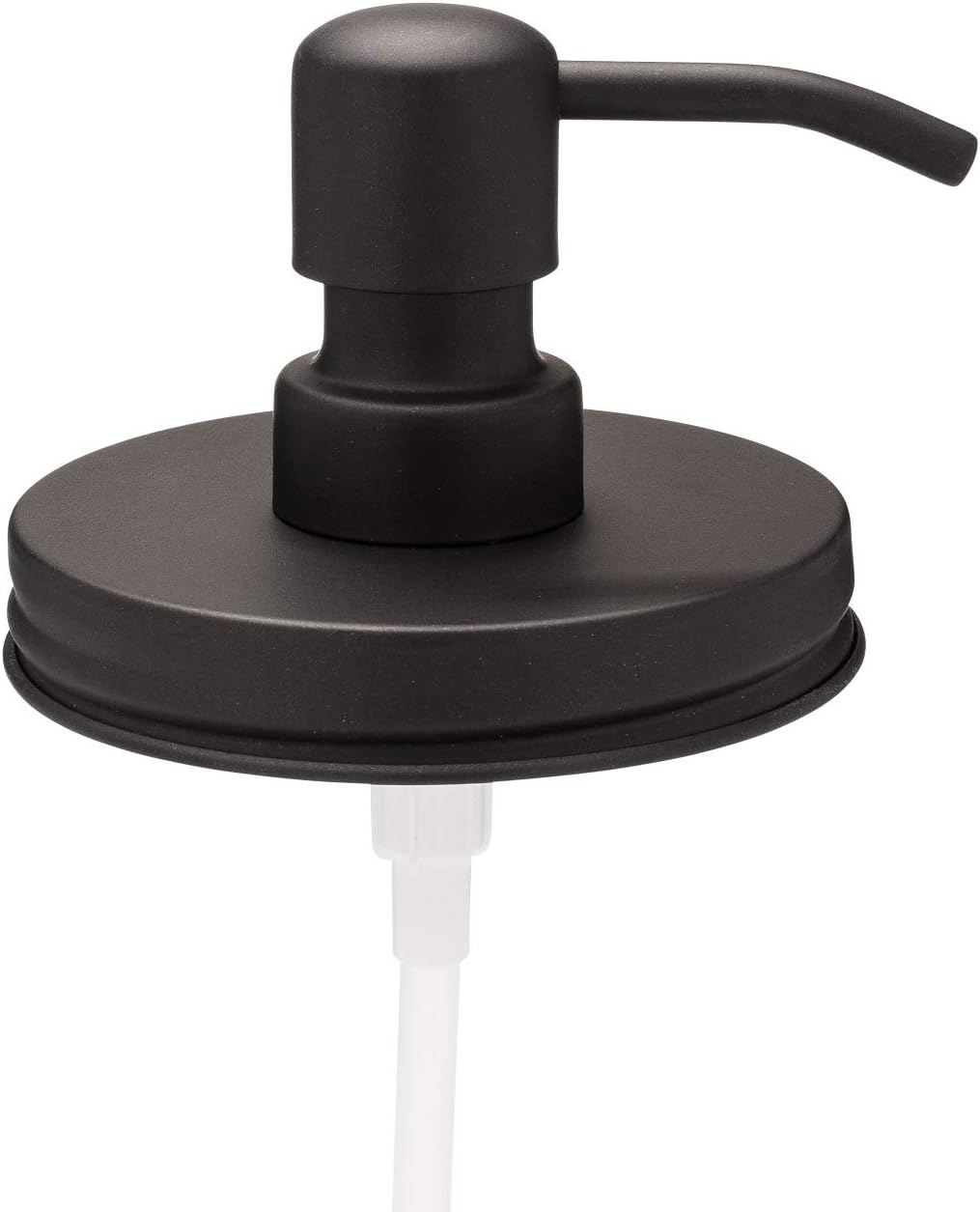 Jarmazing Products Wide Mouth Black Mason Jar Soap Dispenser Lids - Two Pack - for All Wide Mouth Canning Jars image number 3