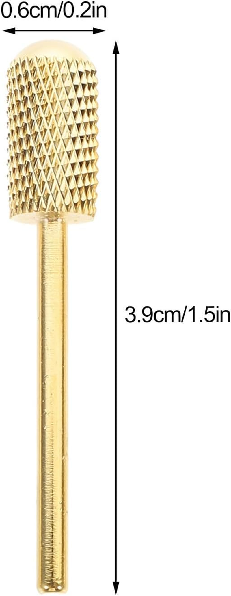 IDEANATEGRATE 3Pcs Nail Drill Bit Tungsten Carbide Manicure Drill Heads for Nail Care Home Salon Use image number 6