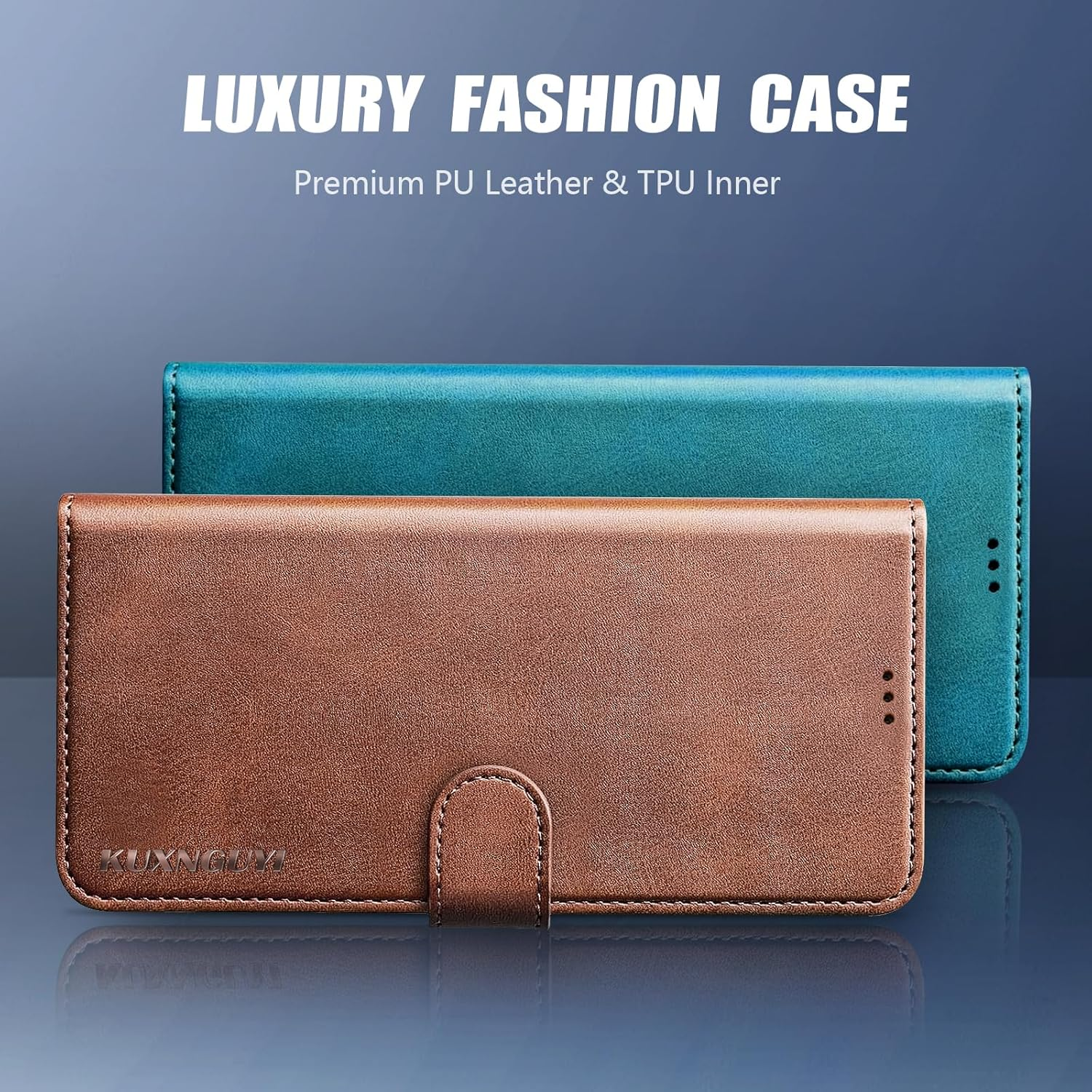 For Samsung Galaxy S25 Ultra Wallet Case with Credit Card Holder,Magnetic Flip PU Leather 25Ultra 5G S25Ultra Protective Cover Women Men for Samsung S25 Ultra Phone Case, Black image number 1