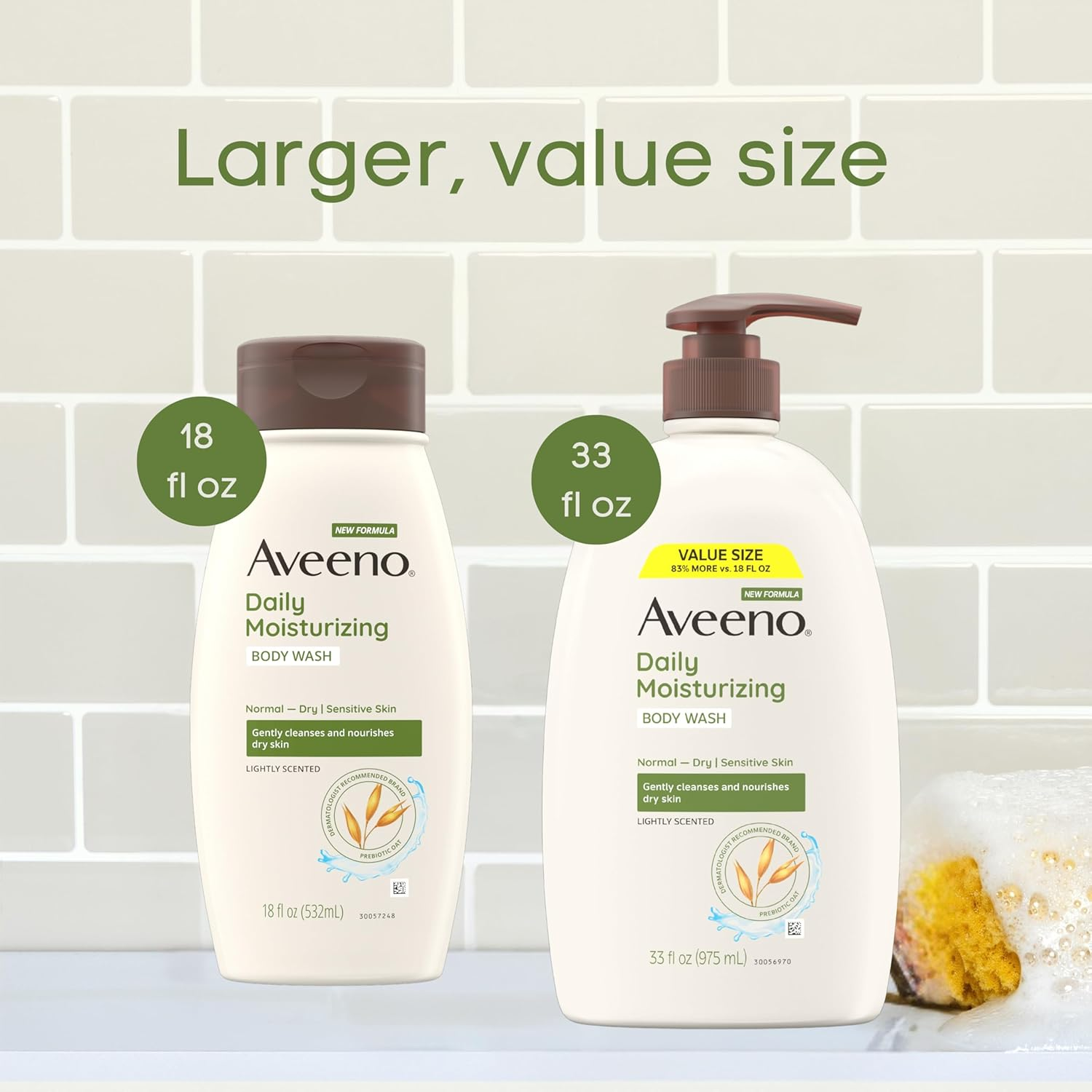 Aveeno Daily Moisturizing Body Wash 33 Oz image number 4