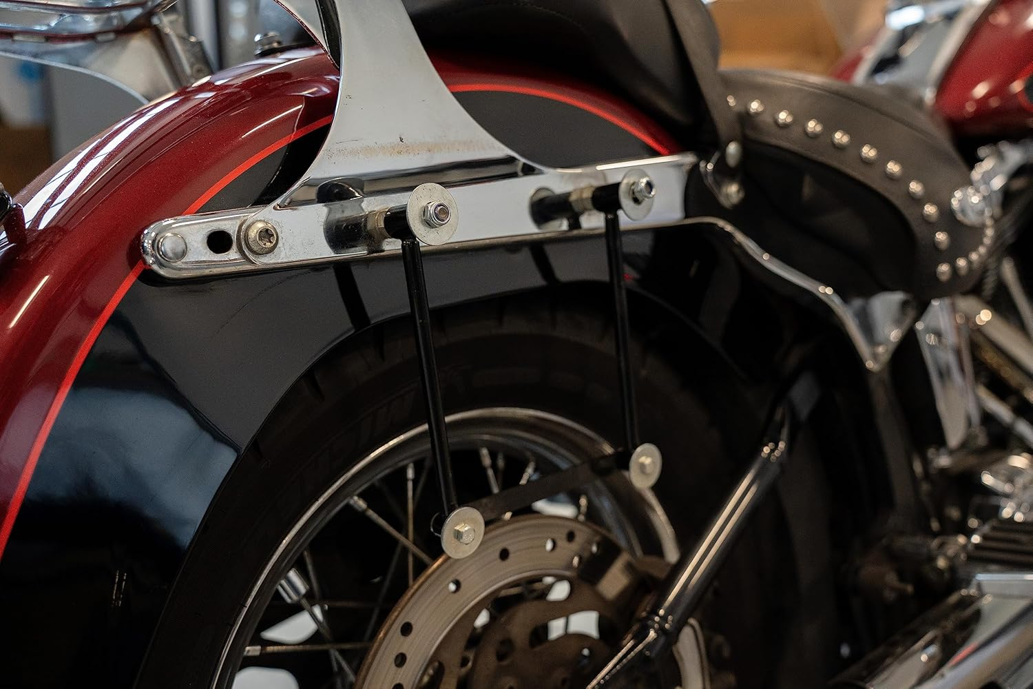 Dowco Willie & Max 58633-00 Motorcycle Saddlebag Hard Mount Kit: Steel, Universal. Handcrafted. Made in the USA. Limited image number 2