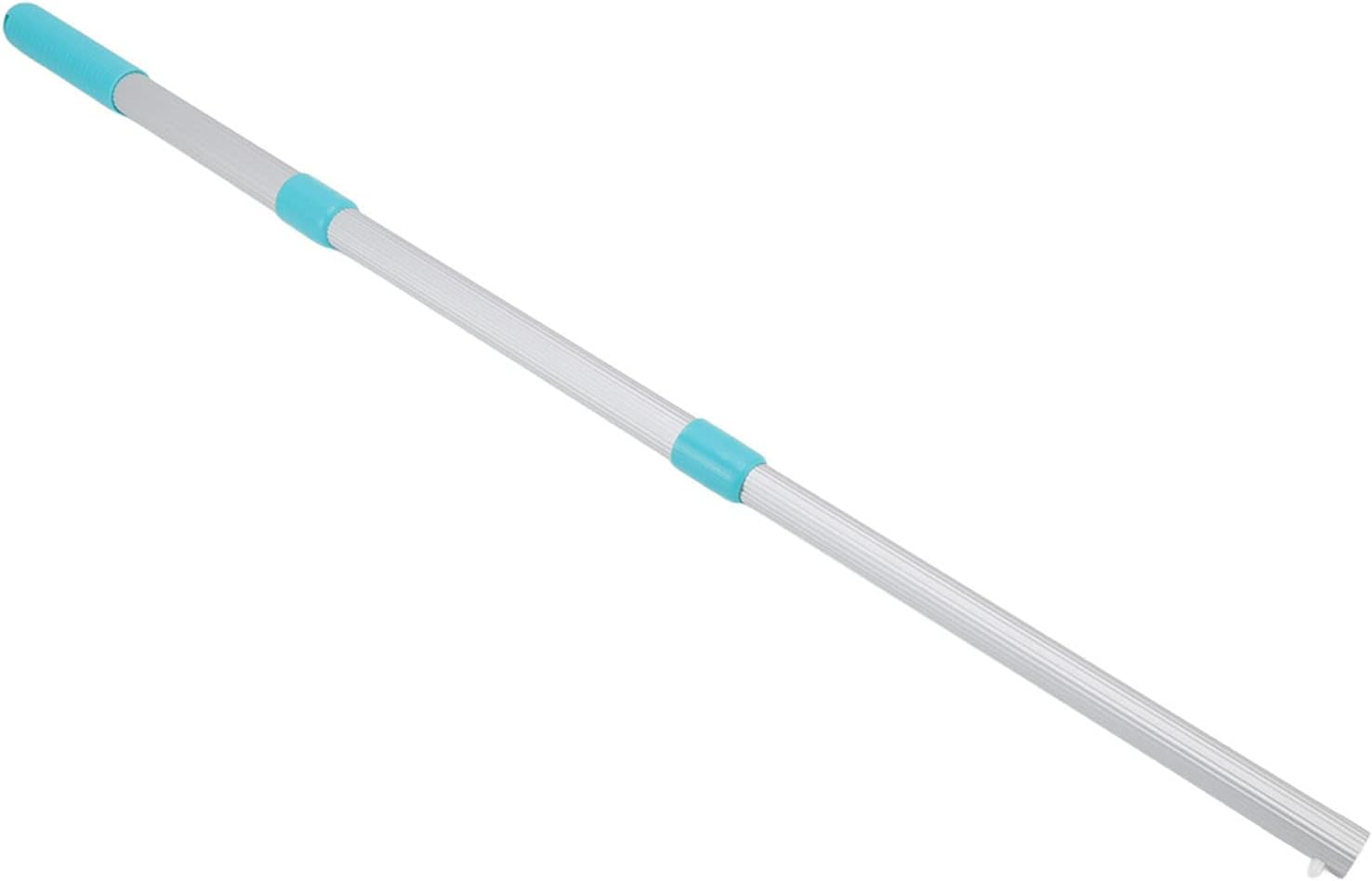 Swimming Pool Pole, 38.6In 3 Sections Heavy Duty Telescopic Aluminum Pole, Pool for Skimmer, Vacuum Heads, Brushes, Leaf Rake, Mesh image number 2