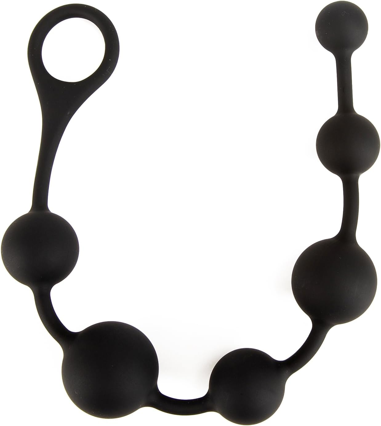 Anal Beads with 6 Gradual Size Balls & Secure Pull Ring, 100% Body-Safe Silicone, BDSM Butt Plug Anal Toy for Prostate Massage, Easy to Clean, Anal Sex Toys for Man Women Beginners image number 6